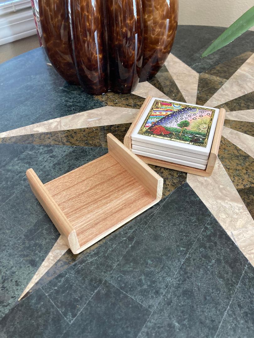 Star Deed Tile Drink Coaster